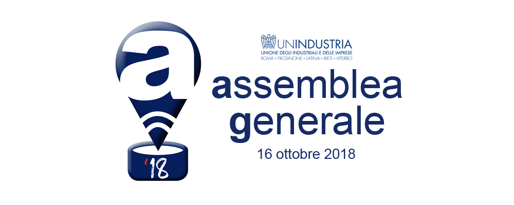 Assemblea Generale Unindustria 2018
