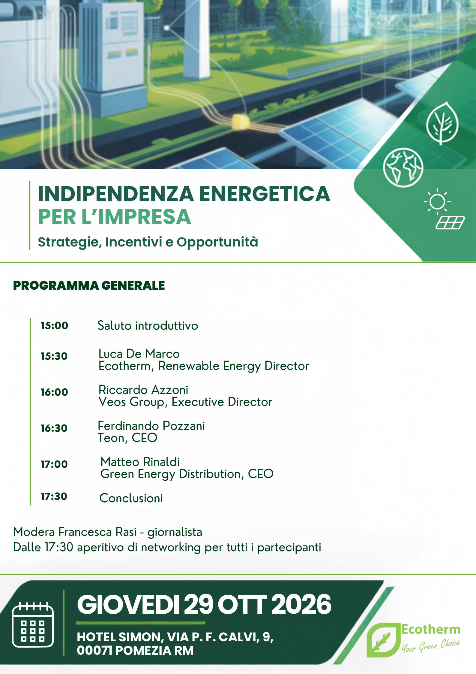 Indipendenza Energetica per l