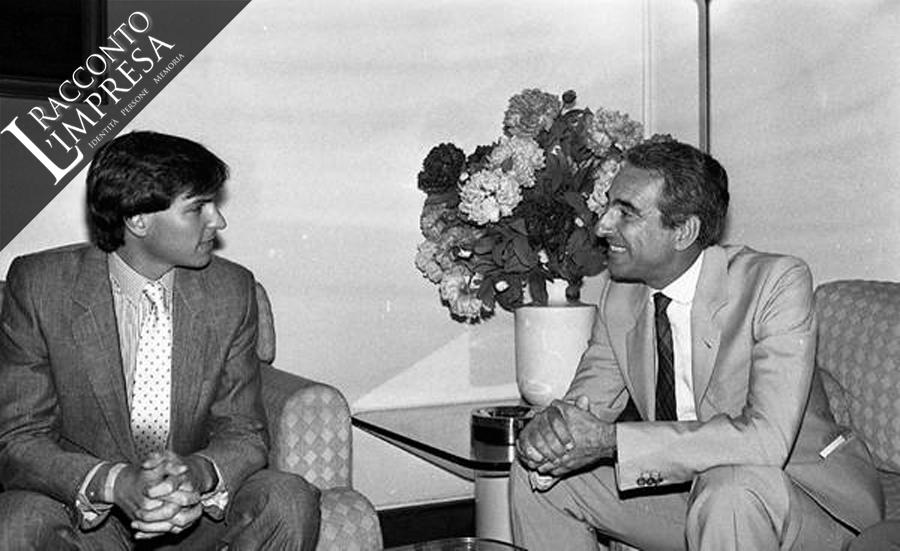 Ennio Lucarelli e Steve Jobs