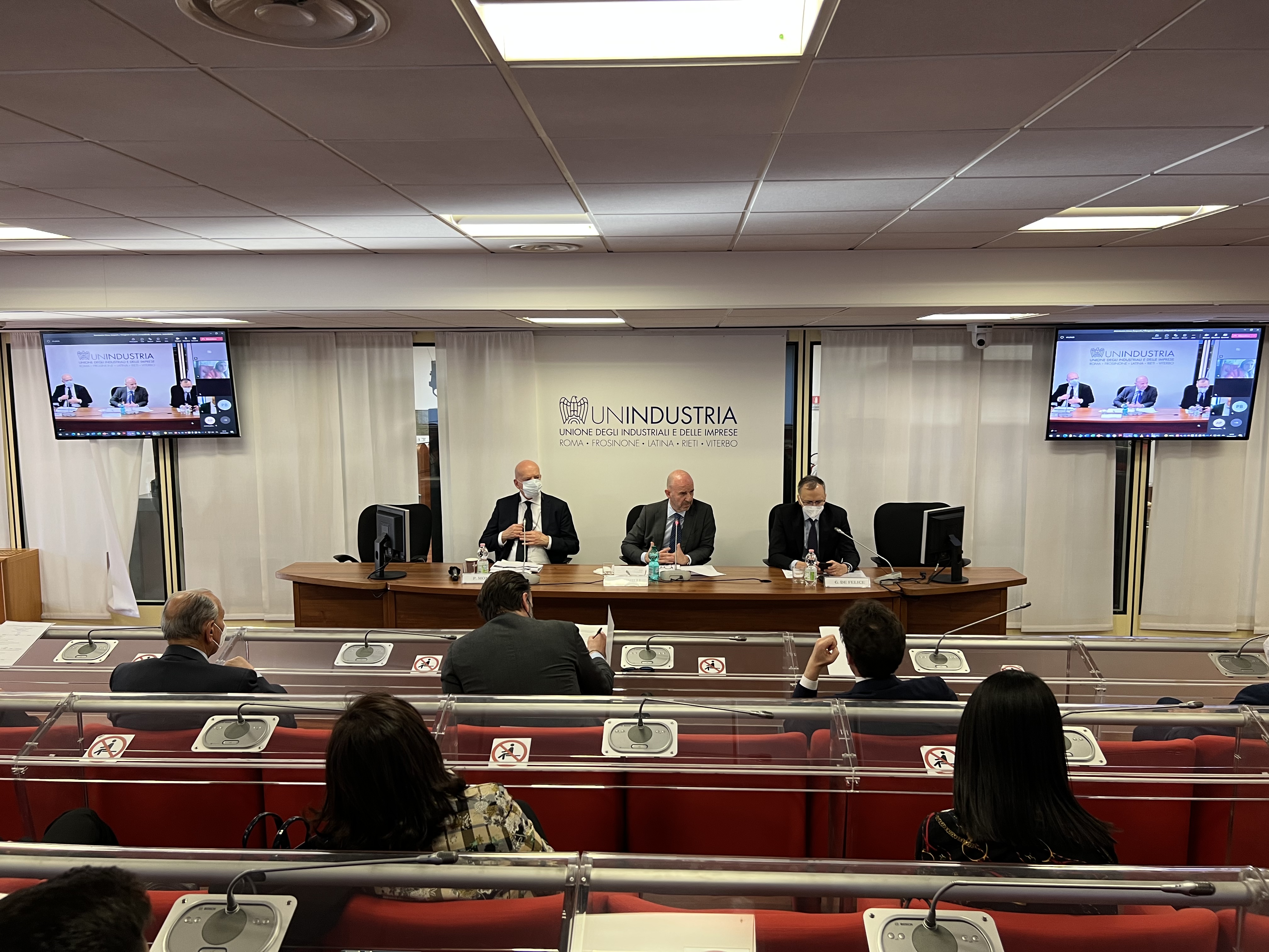 Unindustria, Roma: presentazione accordo Intesa Sanpaolo - Confindustria - 22 marzo 2022