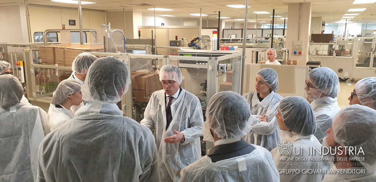 Giovani Imprenditori Unindustria in visita alla Special Products Line