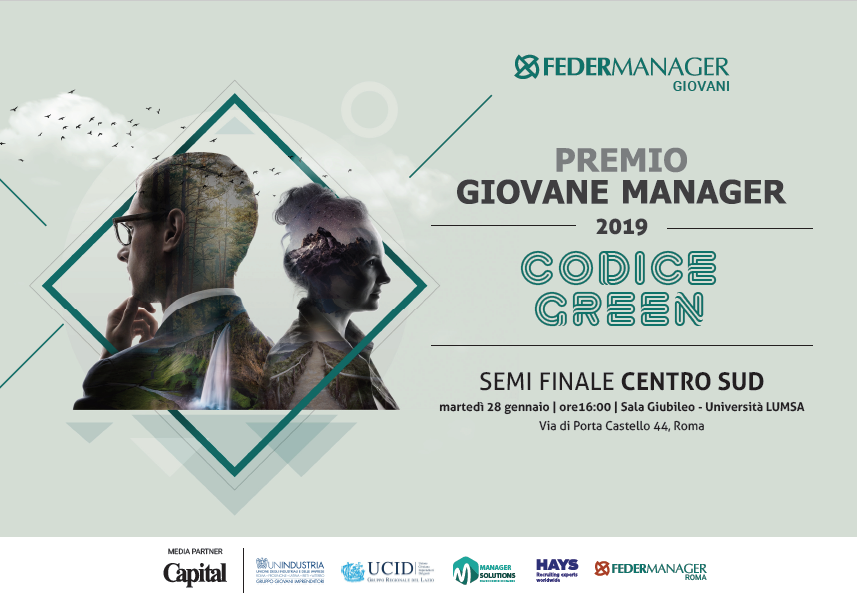 Premio Giovane Manager 28 gennaio 2020 Roma